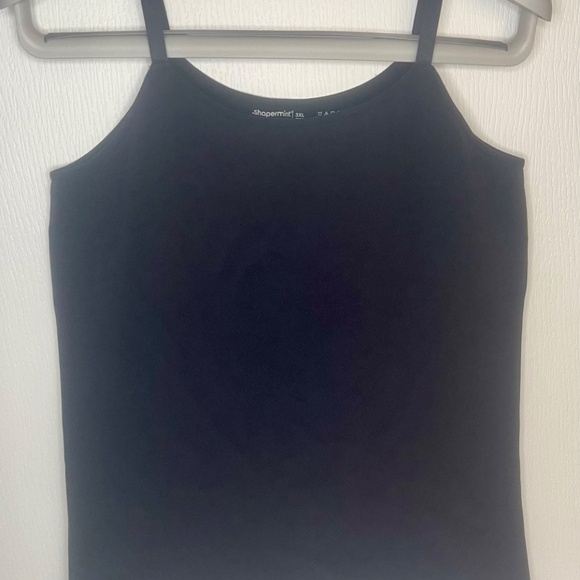 Shapermint Essentials Women’s Black Shapewear Cami Tank Top 3XL Plus Size - Picture 2 of 5
